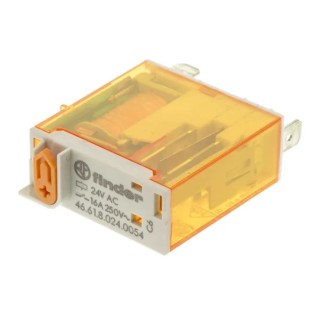 Finder PCB Power Relay 24V AC Coil 16A Switching Current SPDT 46.61.8.024.0054