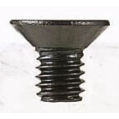 Takachi Electric Industrial Chromate Iron Flat Head Self-Tapping Screw 4 mm Length 3 mm Thread Size MT3-4B
