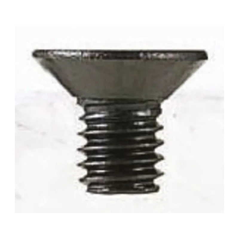 Takachi Electric Industrial Chromate Iron Flat Head Self-Tapping Screw 4 mm Length 3 mm Thread Size MT3-4B