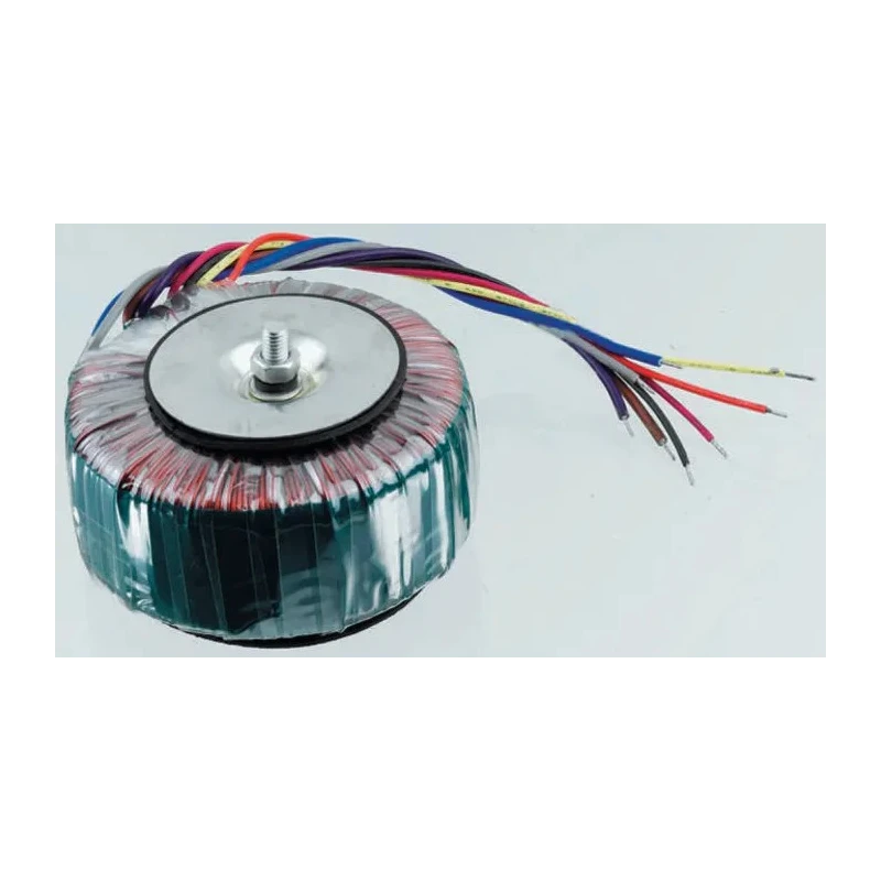 RS PRO Toroidal Transformer Dual Primary 2 x 115 V AC Dual Secondary 2 x 55 V AC 600mA 30VA 50-60Hz 105°C 540-4952