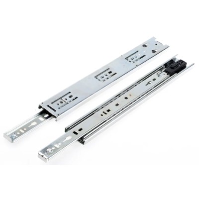 Accuride Telescopic Slide Rack Rail Zinc Plated Steel 350 mm Depth 50kg Max Load DZ3832-0035SC