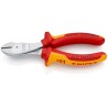 Knipex Insulated 1000V VDE Approved Diagonal Side Cutter 160mm Jaw Width 11mm Model 74 06 160