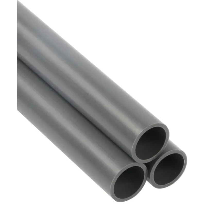 Georg Fischer PVC Pipe 2 m Long x 20 mm Outside Diameter x 1.5 mm Wall Thickness 20014B145