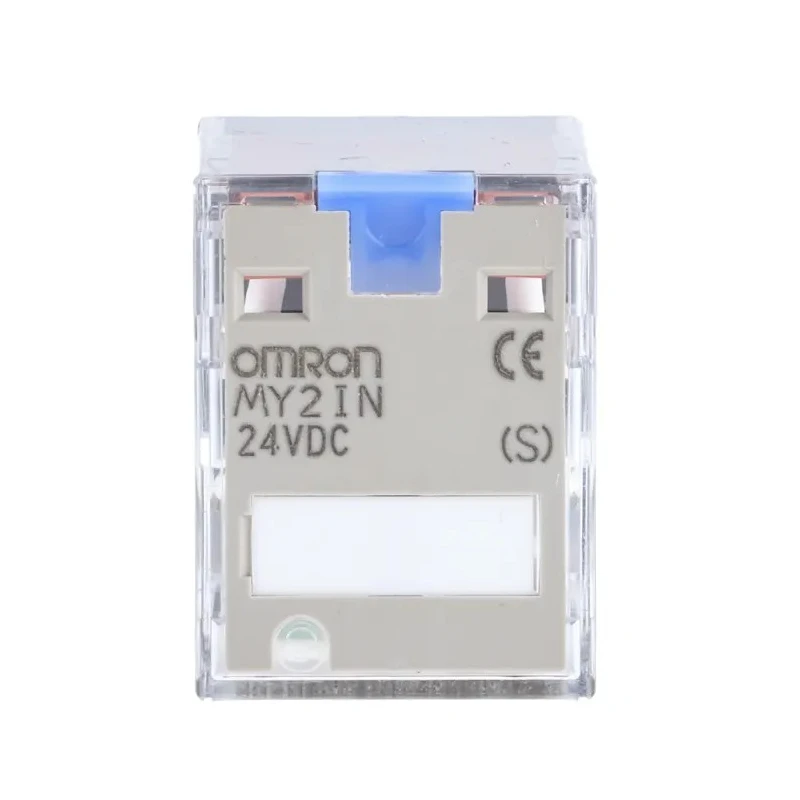 Omron Flange Power Relay 24V dc Coil, 10A Switching Current, DPDT MY2IN DC24(S)
