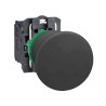 Schneider Electric Harmony XB5 Series Push Button Switch Spring Return Panel Mount 22 mm Cutout SPST Black LED IP65 XB5AC21