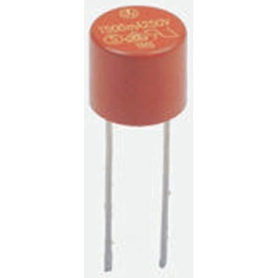 RS PRO Non-Resettable Fuse Radial Lead 500mA 250V AC Nylon Body 7.2mm Length 611-0327