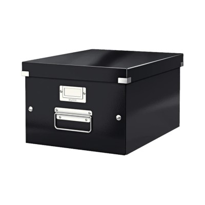 Leitz Black A4 Archive Box 220 mm Height x 325 mm Width x 325 mm Depth W325mm