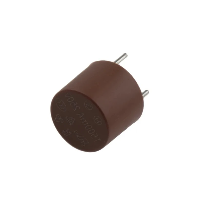 RS PRO Non-Resettable Fuse Radial 500mA 250V AC Nylon Body TR5 Series 611-0383