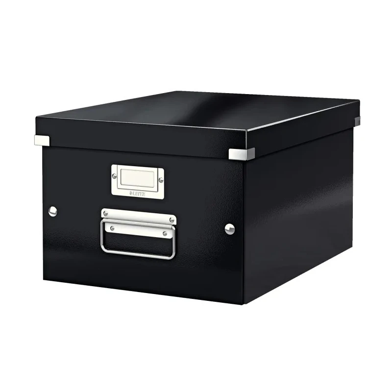 Leitz Black A4 Archive Box 220 mm Height x 325 mm Width x 325 mm Depth W325mm