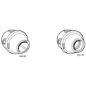 Legrand Batten Lamp Holder Plexo Directional Lighting Fixture, E27 or B22 Socket Base, Max 100W, Model 0 601 52