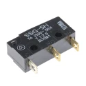 Omron Subminiature Pin Plunger Micro Switch, Solder Terminal, 5A, 250 V AC, 30 V DC, SPDT, IP40 SSG-5H