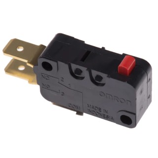 Omron Pin Plunger Micro Switch Tab Terminal 16A 250V AC/DC SPDT IP40 D3V-16-1C5