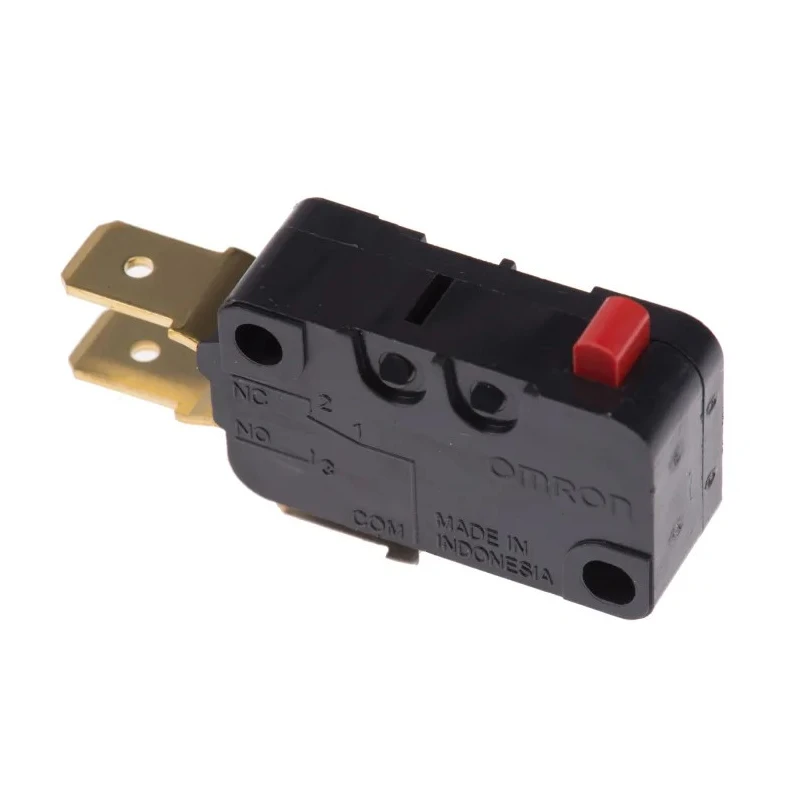 Omron Pin Plunger Micro Switch Tab Terminal 16A 250V AC/DC SPDT IP40 D3V-16-1C5
