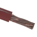 RS PRO Brown 16 mm² 6 AWG Hook Up Wire 126/0.4 mm Strands, 0.4 mm Core, 100 m Length, Polyvinyl Chloride Insulation 628-5538