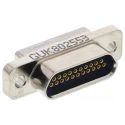 Glenair 21 Way Straight Panel Mount Micro-D D-Sub Connector Female MWDM2L-21SSB