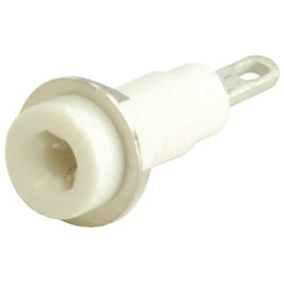 Sato Parts White Insulated Terminal Post with M6 x 0.75 Thread for 5A Current TJ-1-W
