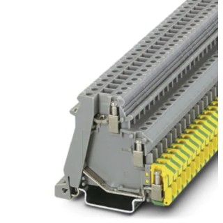 Phoenix Contact DIN Rail Terminal Block, Grey, Sensor/Actuator Sub Type, 3-Level, Screw Termination, 24A Current 2717016