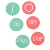 Bartec Coloured Insert Pack for Use with Bartec Pushbutton 05-0091-0019