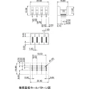 3M Straight Through Hole PCB Socket 16-Contact 4 Row 2 mm Pitch Solder 37216-62M3-004PL