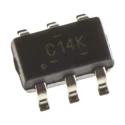 Texas Instruments Schmitt Trigger Input CMOS Inverter 2 Elements 6-Pin SOT-23 SN74LVC2G14DBVR