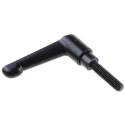 Bosch Rexroth Clamping Lever Die Cast Zinc Black Plastic Coating 6 mm Diameter 25 mm Length 25 mm Width 60 mm 3 842 528 540