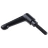 Bosch Rexroth Clamping Lever Die Cast Zinc Black Plastic Coating 6 mm Diameter 25 mm Length 25 mm Width 60 mm 3 842 528 540
