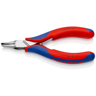 Knipex Small Bevel Oblique Cutter 120mm End Cutting Nipper, Special Tool Steel Jaw, Plastic Grip, Bi-Metal Handle 64 72 120
