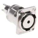 Switchcraft 3.5 mm Panel Mount Female Stereo Jack Connector Solder Termination EH35MMSSCPKG