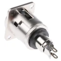 Switchcraft 3.5 mm Panel Mount Female Stereo Jack Connector Solder Termination EH35MMSSCPKG