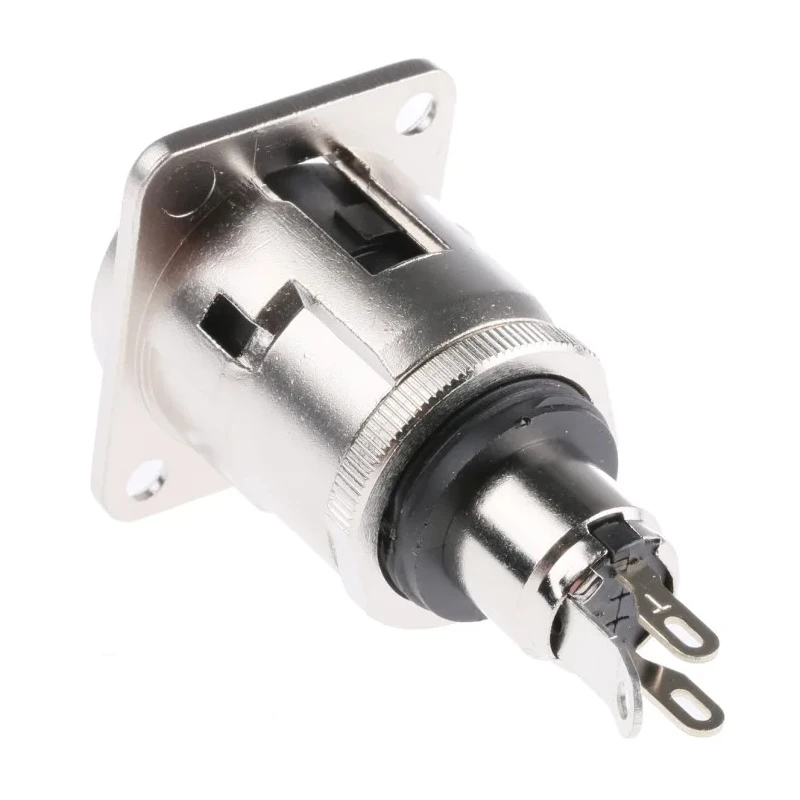 Switchcraft 3.5 mm Panel Mount Female Stereo Jack Connector Solder Termination EH35MMSSCPKG