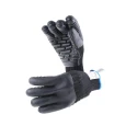 Polyco Healthline Tremor-Low Black Neoprene Foam Coated Work Gloves Size 9 2 Gloves 8763