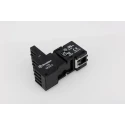 Finder 8 Way 250V DIN Rail Relay Socket with Screw Termination for 55.32 Relay 94.020SMA