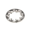 RS PRO Stainless Steel Plain Internal Tooth Shakeproof Washer M4, DIN 6798J 665-7309