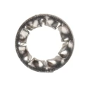 RS PRO Stainless Steel Plain Internal Tooth Shakeproof Washer M4, DIN 6798J 665-7309