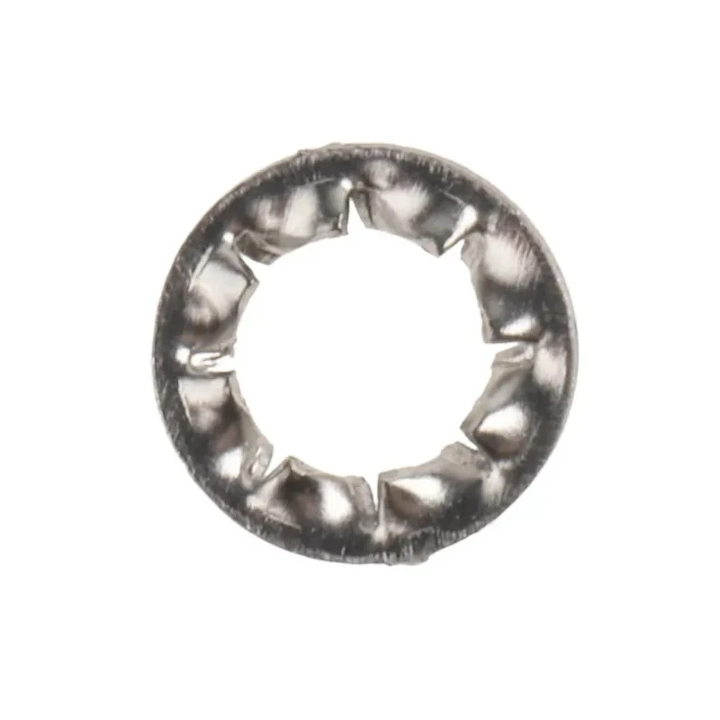 RS PRO Stainless Steel Plain Internal Tooth Shakeproof Washer M4, DIN 6798J 665-7309