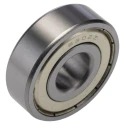 RS PRO Single Row Deep Groove Ball Bearing 15 mm Inside Diameter 42 mm Outside Diameter Shielded Steel Cage 6302-2Z