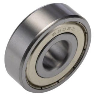 RS PRO Single Row Deep Groove Ball Bearing 15 mm Inside Diameter 42 mm Outside Diameter Shielded Steel Cage 6302-2Z