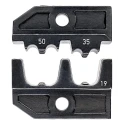 Knipex Coaxial Type Crimp Die Set for Ferrules Insulated 35-50 mm² 2 Ports Black 97 49 19 RS
