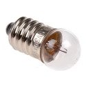 RS PRO Indicator Light Clear E10 Base 2.5V 300mA 11.5mm Diameter 25mm Length 30h Lifespan 655-9160