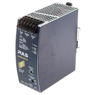 PULS Uninterruptible Power Supply 240W 22.5-30V DC Input, 22.4V DC Output DIN Rail Mount UB10.241