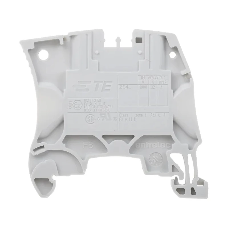 Entrelec ZS4 Series Feed Through Terminal Block Grey 4mm² 2-Level Screw ATEX 1SNK505010R0000