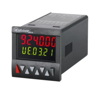Kubler CODIX 923 6-Digit Panel Mount Multifunction Digital Counter with LCD Display 10-30 VDC 65 KHz Frequency 6.923.0103.300