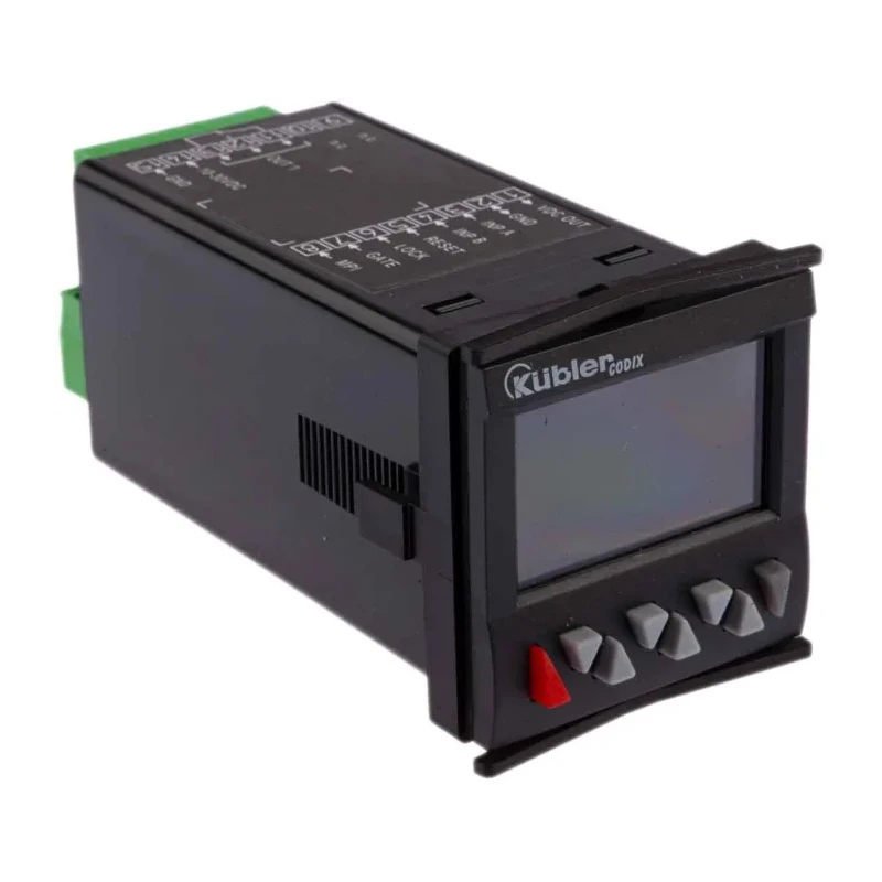 Kubler CODIX 923 6-Digit Panel Mount Multifunction Digital Counter with LCD Display 10-30 VDC 65 KHz Frequency 6.923.0103.300