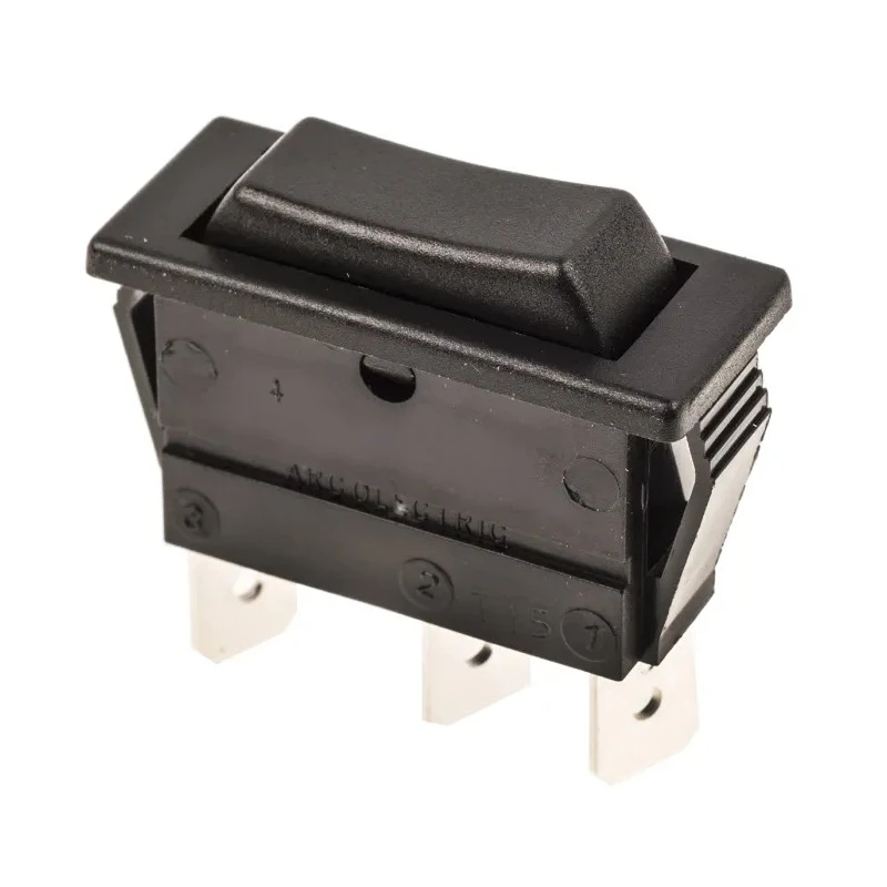 Arcolectric (Bulgin) Ltd SPDT On-Off-On Rocker Switch Panel Aluminium Housing IP67 IP54 C1520ALAAE