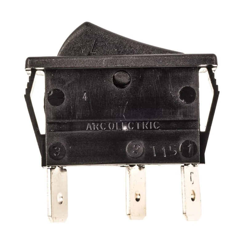 Arcolectric (Bulgin) Ltd SPDT On-Off-On Rocker Switch Panel Aluminium Housing IP67 IP54 C1520ALAAE