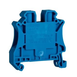 Phoenix Contact Feed Through Terminal Block Blue 0.2mm² to 10mm², 1-Level, Screw Termination, 41A, 1kV, ATEX 3044144