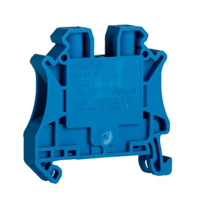 Phoenix Contact Feed Through Terminal Block Blue 0.2mm² to 10mm², 1-Level, Screw Termination, 41A, 1kV, ATEX 3044144