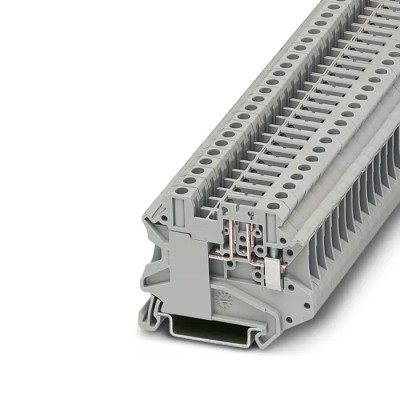 Phoenix Contact Disconnect Terminal Block Grey 0.14 mm² to 6 mm² Cable CSA 20A, 500V, 1-Level Screw UT 4-TG 3046142