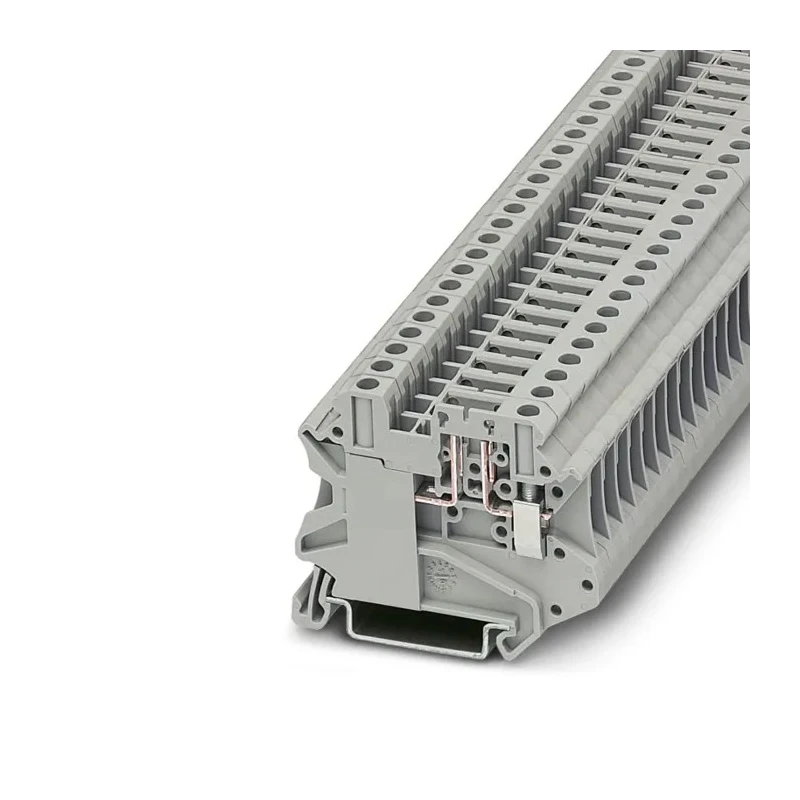 Phoenix Contact Disconnect Terminal Block Grey 0.14 mm² to 6 mm² Cable CSA 20A, 500V, 1-Level Screw UT 4-TG 3046142
