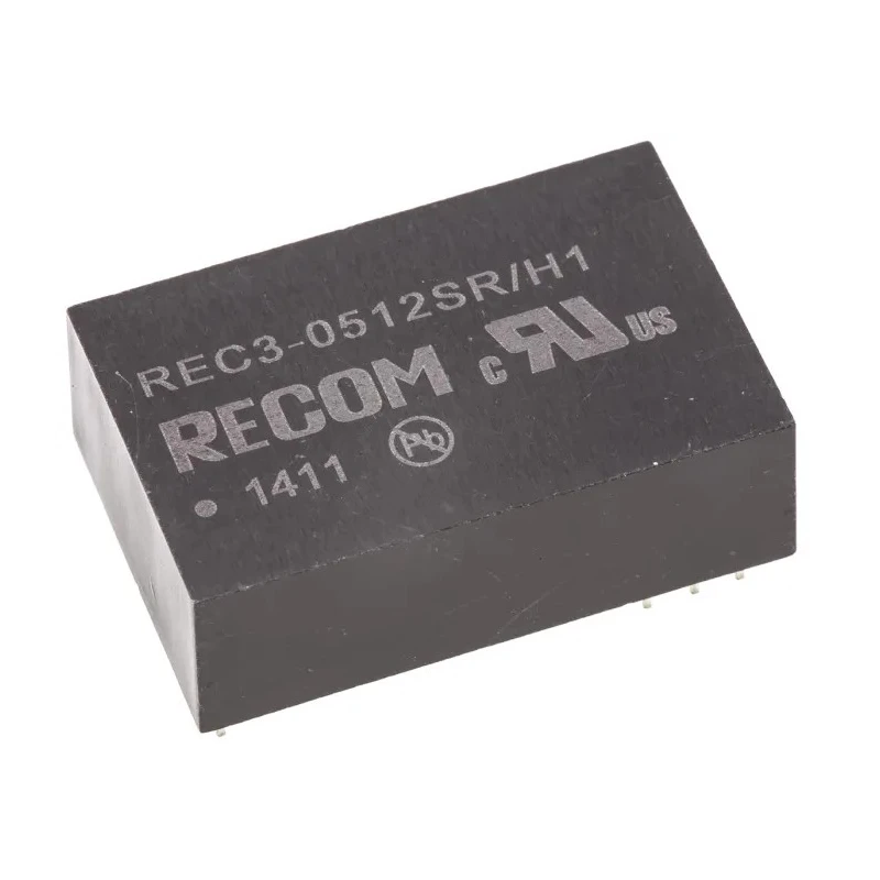 Recom DC/DC Converter Regulated Isolated 12V DC Output 250mA 3W PDIP24 Through Hole REC3